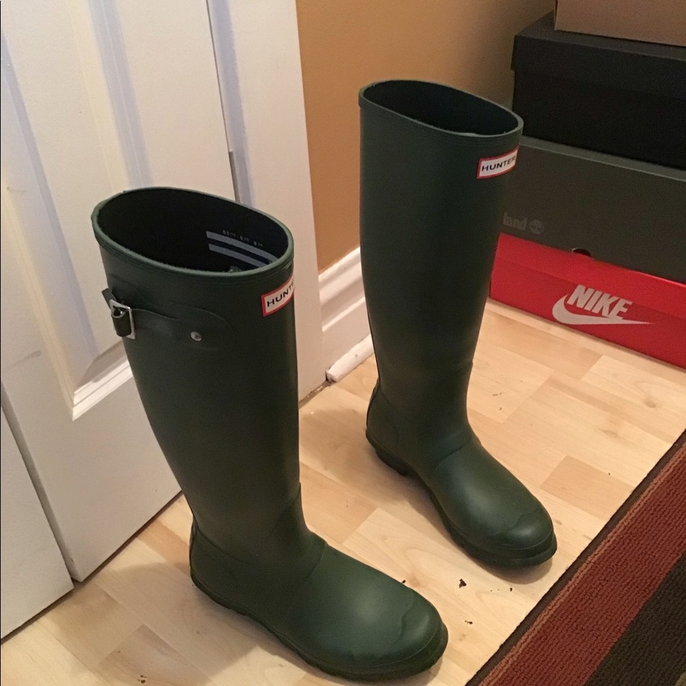 Green Hunter Rainboots